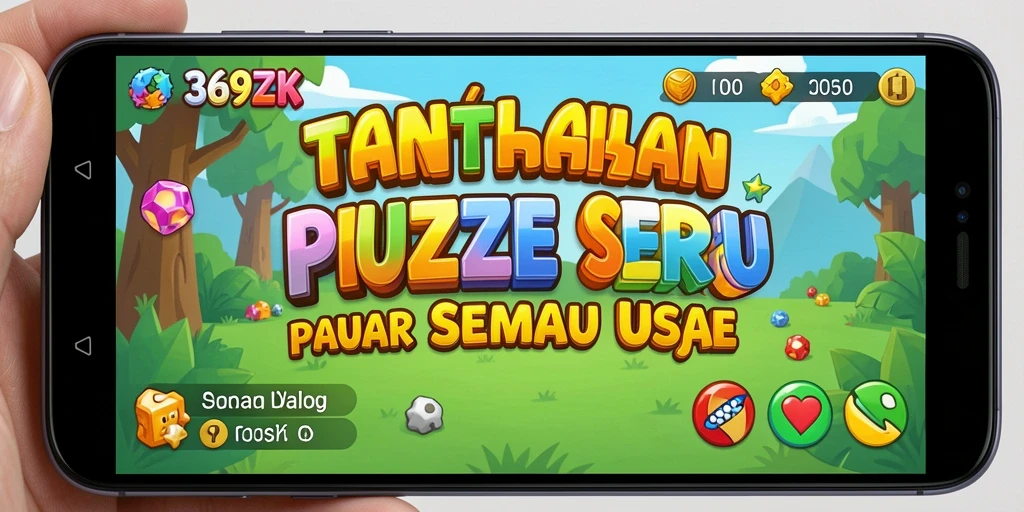 Screenshot gameplay 369ZK menunjukkan tantangan Puzzle yang menarik.