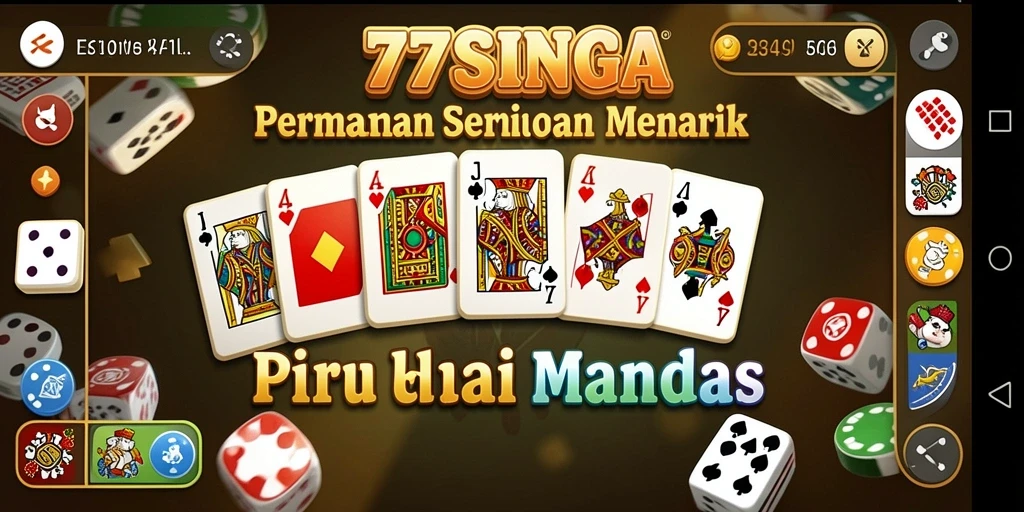 Tampilan gameplay domino yang seru dan interaktif.