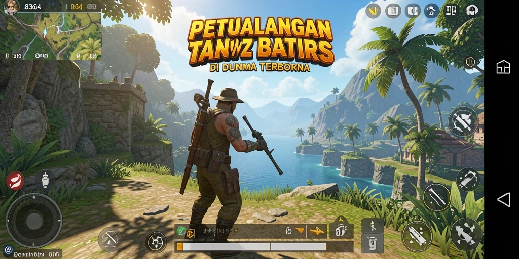 Screenshot dari gameplay <strong>8364</strong> menampilkan petualangan seru di dunia terbuka.
