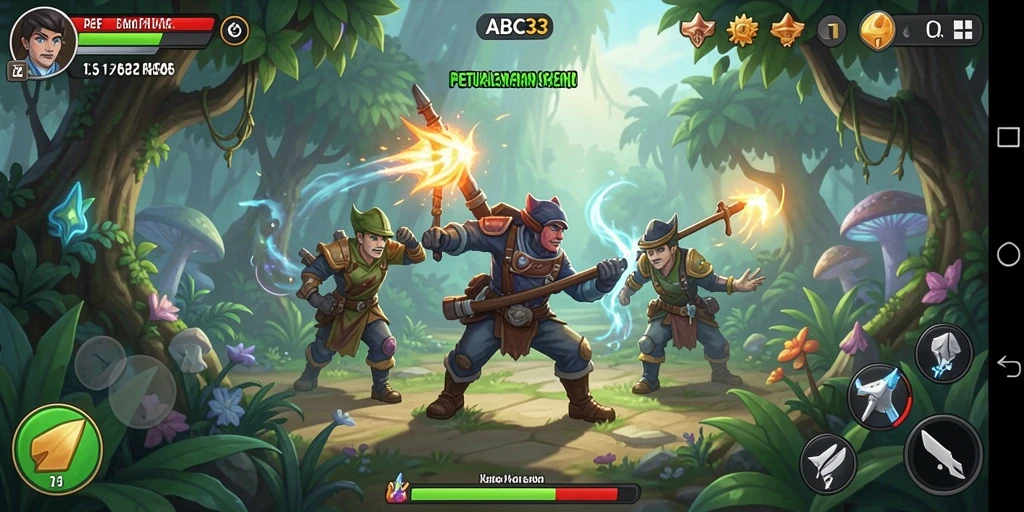 Tampilan gameplay ABC33 yang menawan dan penuh petualangan.
