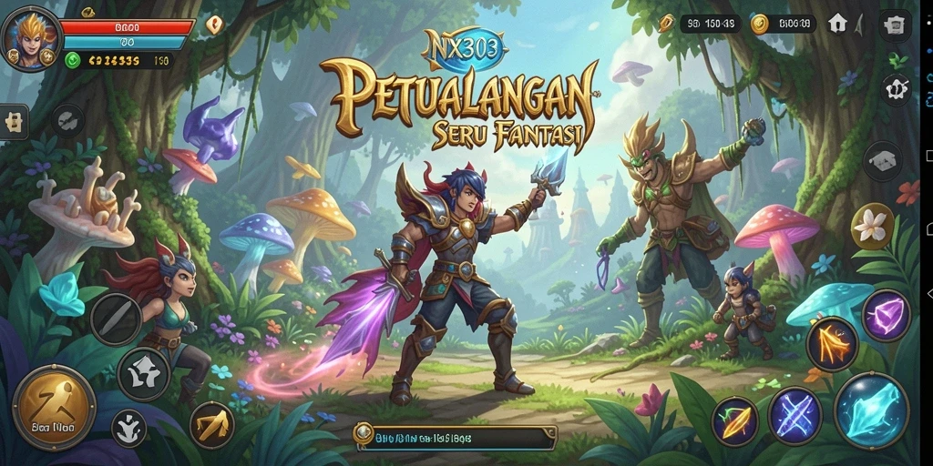 Tampilan gameplay NX303 yang mendebarkan dan penuh petualangan.