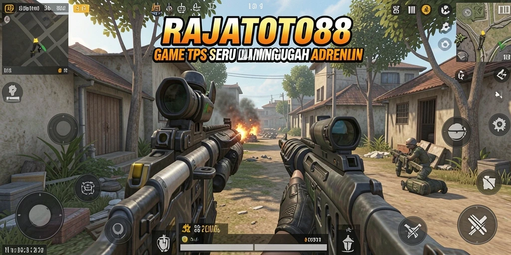 Tampilan aksi seru dalam gameplay <strong>RAJATOTO88</strong> yang mendebarkan.
