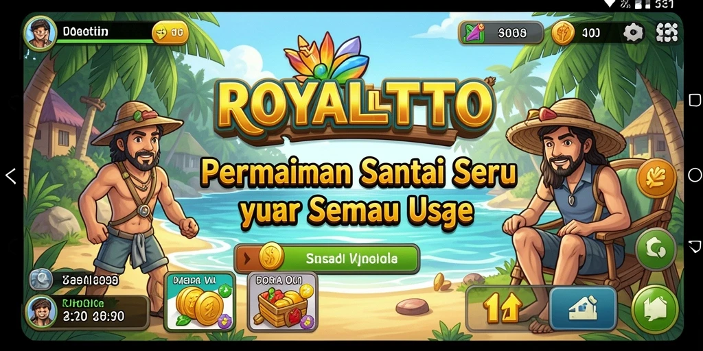 Tangkapan layar menunjukkan gameplay ROYALTOTO yang menyenangkan dan interaktif.