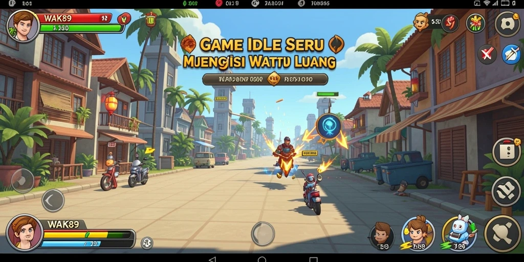Tampilan antarmuka gameplay WAK89 yang menawan dan menarik.